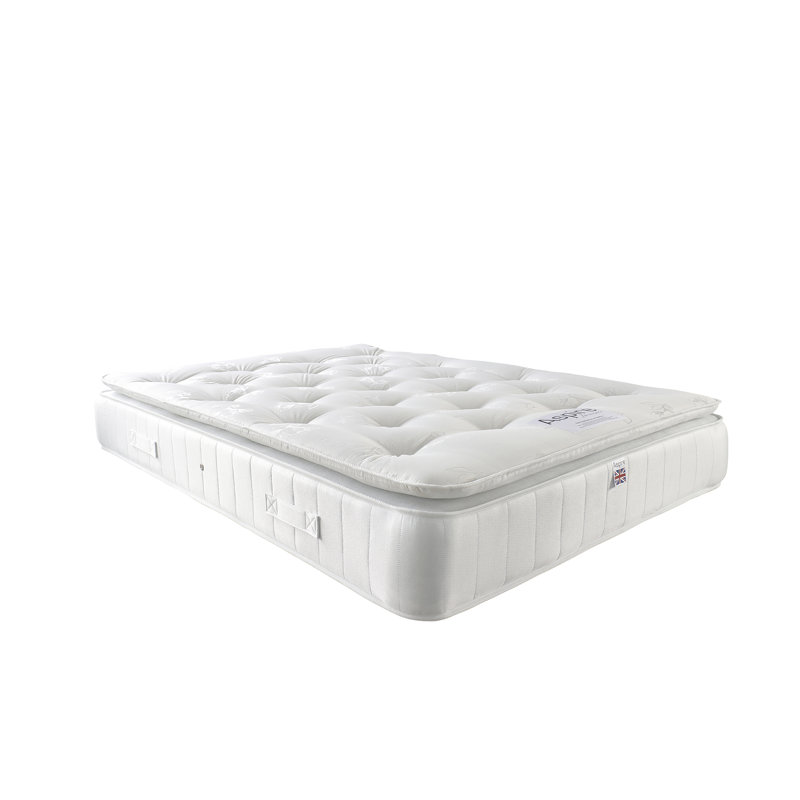 Aspire Pillow Top Open Coil Mattress, Super King (6')
