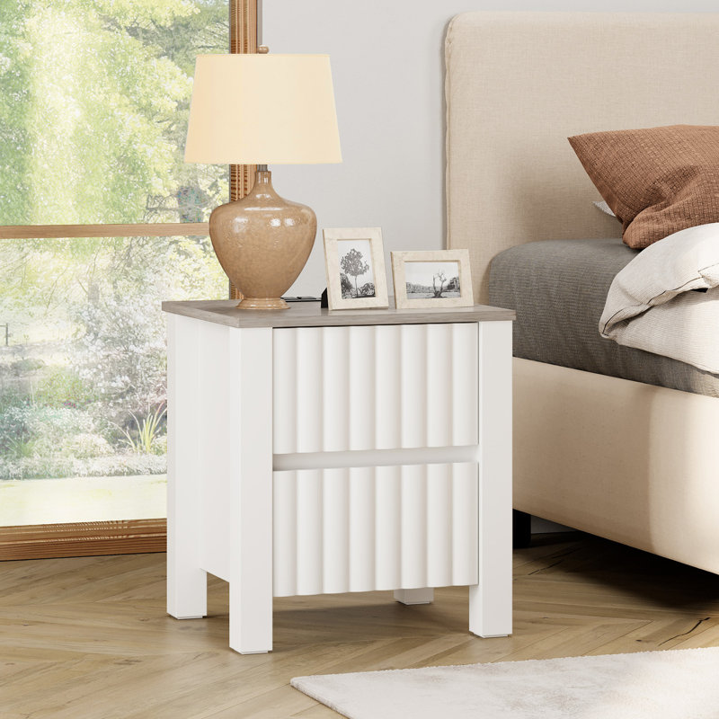 Brely 2 - Drawer End Table Set