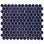 Tribeca 1" Hex Glossy 10-1/4 " x 11-7/8 " Porcelain Mosaic Floor and Wall Tile-1350392103