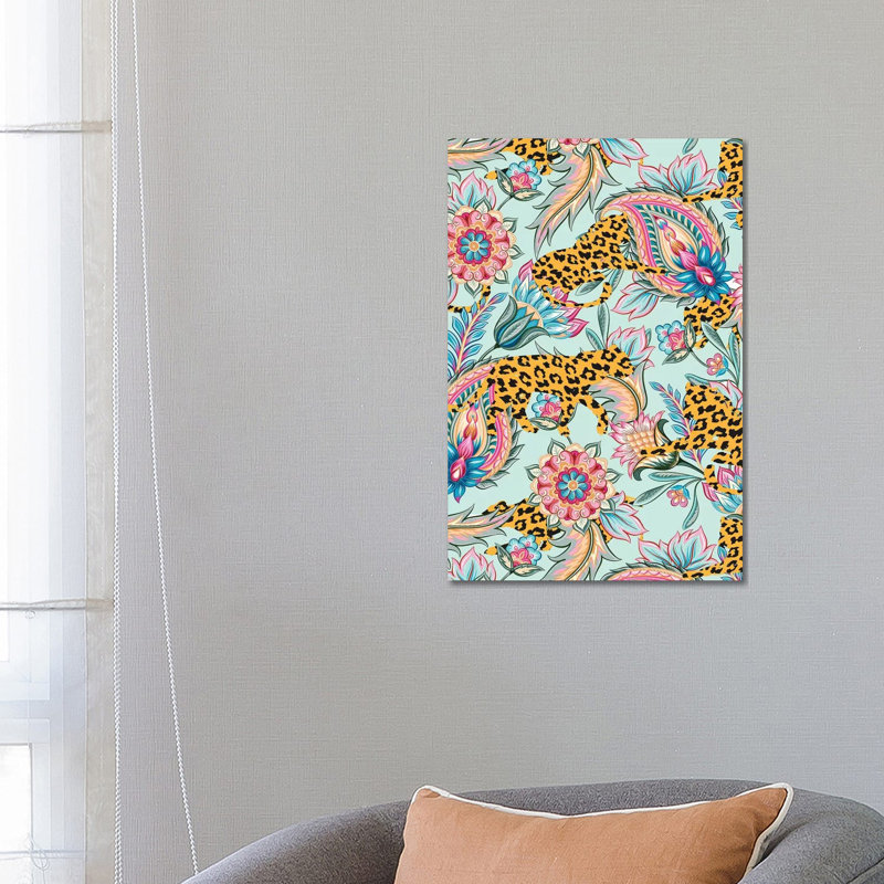 May The Jungle Be With You - Print on Canvas, Wrapped Canvas, 101.6 cm H x 66.04 cm W x 3.175 cm D