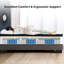 Matelas hybride à ressorts ensachés 12 pouces TG