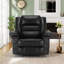Fauteuil inclinable de massage en cuir respirant-1160602826