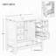 Meuble-lavabo en céramique 36 po-1442910259