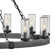 Sawyer 12-Light Single Tier Outdoor Rustic Chandelier