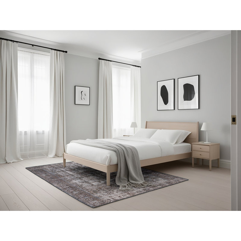 Tapis noir Isakson, Rectangle 5 pi x 7 pi