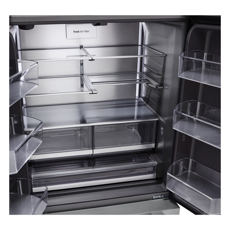 LG STUDIO Smart Counter-Depth MAX French Door Refrigerator, 27 cu. ft., Silver