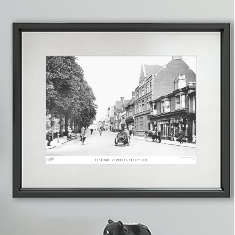 Bedford, St Peter - Single Picture Frame Print, 60cm H X 80cm W x 2cm D