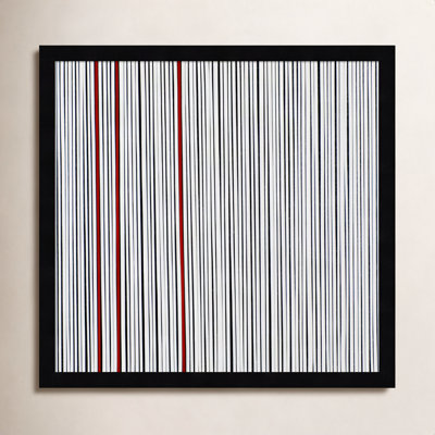 Mostly White Print by Alex Dunn