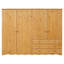 Rolla 4 Door Solid Wood Wardrobe-28040482
