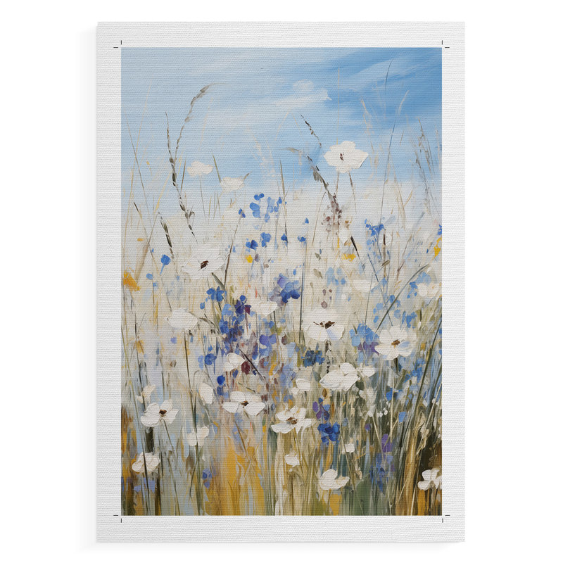 FLORAL Series XXVII - Impression sur toile seulement - NON CADRE, H 18 po x l 12 po