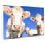 Three Dairy Cows in Abstract - Wrapped Canvas-55303138