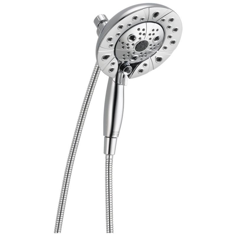 H2Okinetic In2ition 5-Setting Two-in-One Shower, Chrome