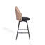 Swivel Upholstered Rattan Back Counter & Bar Stool-32169183