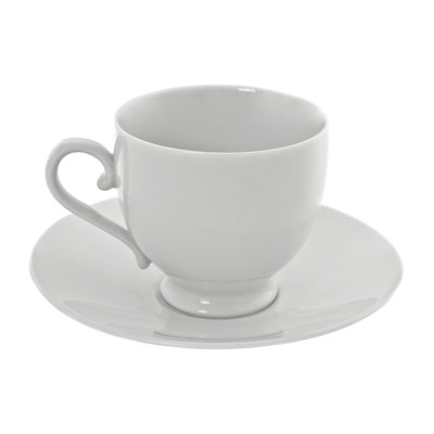8 oz. Tasse à thé et soucoupe