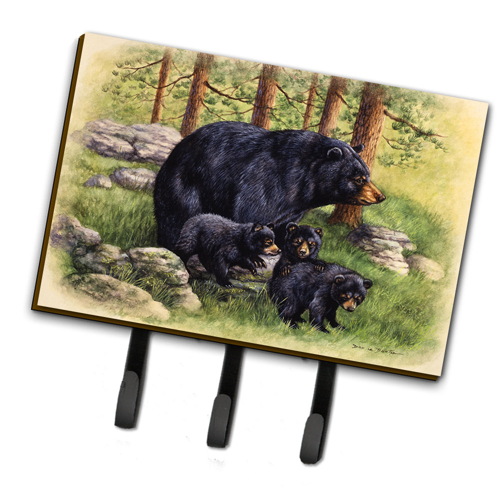 Metal Wall Organizer with Key Hooks Caroline's Treasures