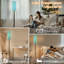 Lampe sur pied Seashell Seaweed Coastal Ocean Starfish Blue Coastal Seaside Oceanic Dimmable Modern
