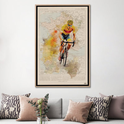 Tour de France, aquarelle