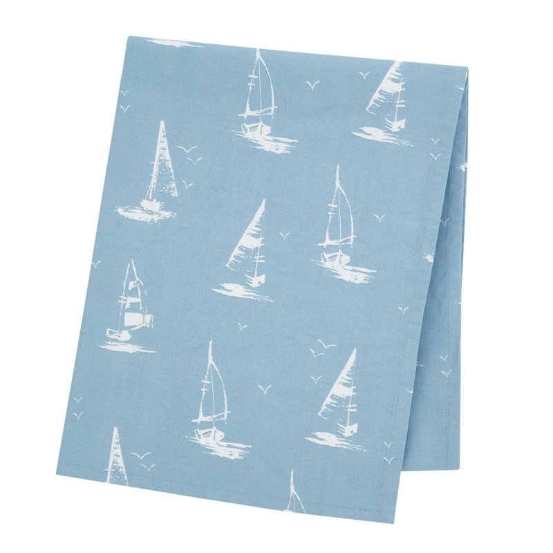 Salcombe Boats Cotton Table Cloth, 137 x 178 cm