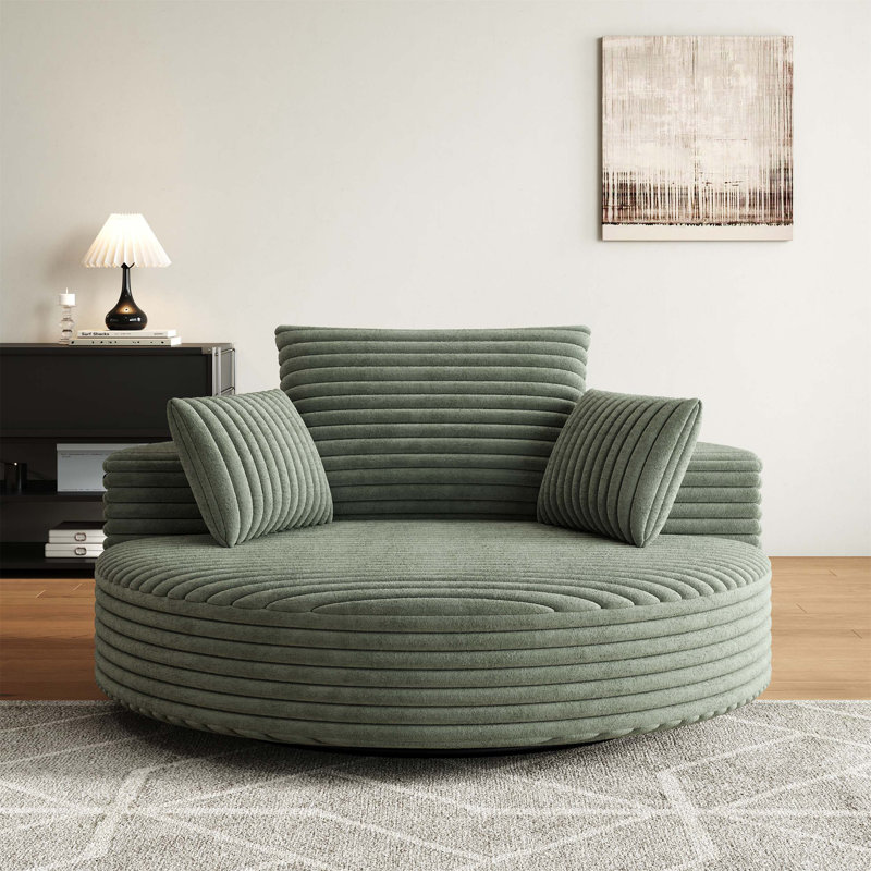 Fauteuil pivotant Fluffy