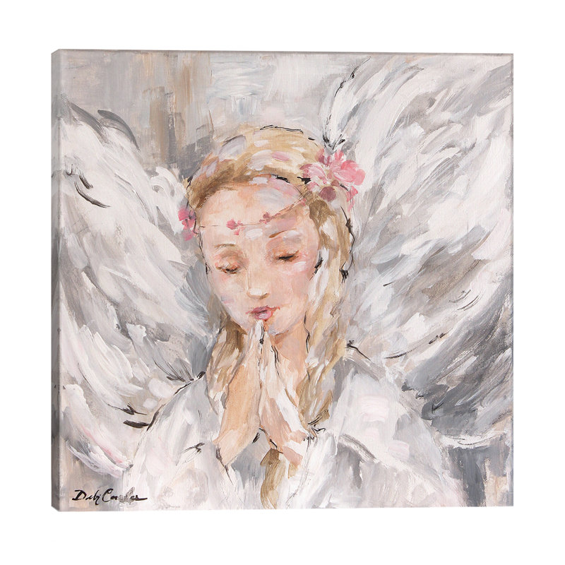Prayer by Debi Coules - Painting on Canvas, No Frame, 66.04 cm H x 66.04 cm W x 3.175 cm D