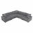 Sectionals With Storage 104 Inch Corduroy Modern Corner Sofa For Home