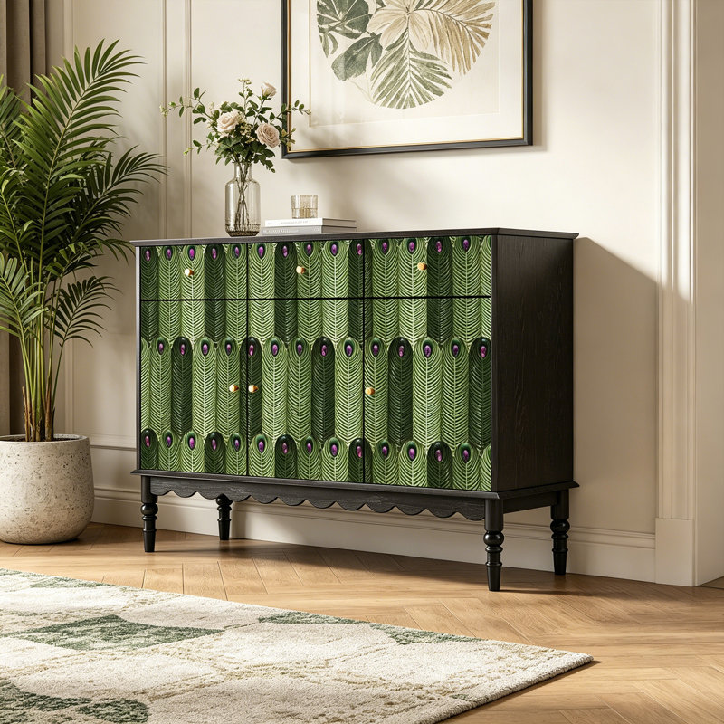 Armoire de rangement de style français