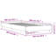 Single - 100 x 200 cm Bed
