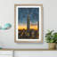 Taipei City in Taiwan Abstract - Picture Frame Graphic Art Print-56921141-56921132