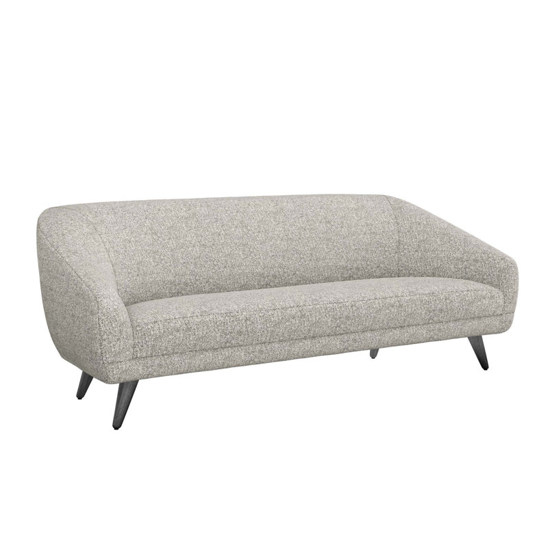 Profile Upholstered 97'' Sofa, Breeze Polyester Blend, Dark Gray
