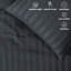 Renze Microfiber 250 TC Reversible Stripe Duvet Cover Set with Pillowcases-1406916878-1406916917