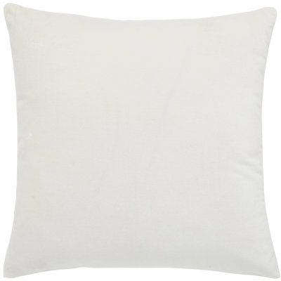 Housse de coussin décorative 100 % velours de coton avec fermeture éclair, ensemble de 2