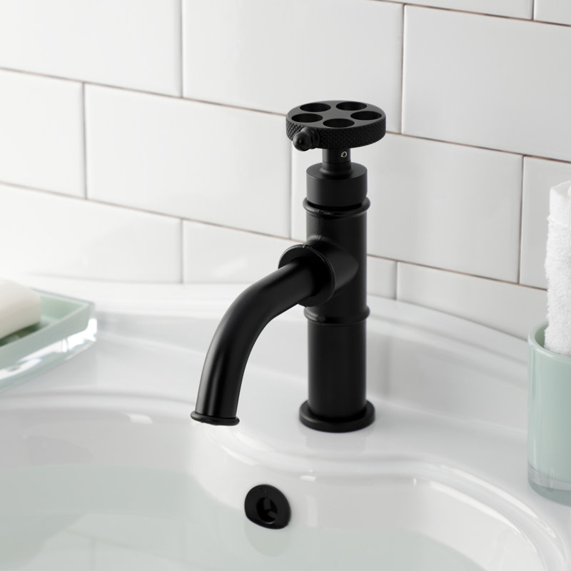 Robinet de salle de bain Webb, Noir mat