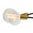 Rensselear 8-Light metal Modern Linear Sputnik Chandelier