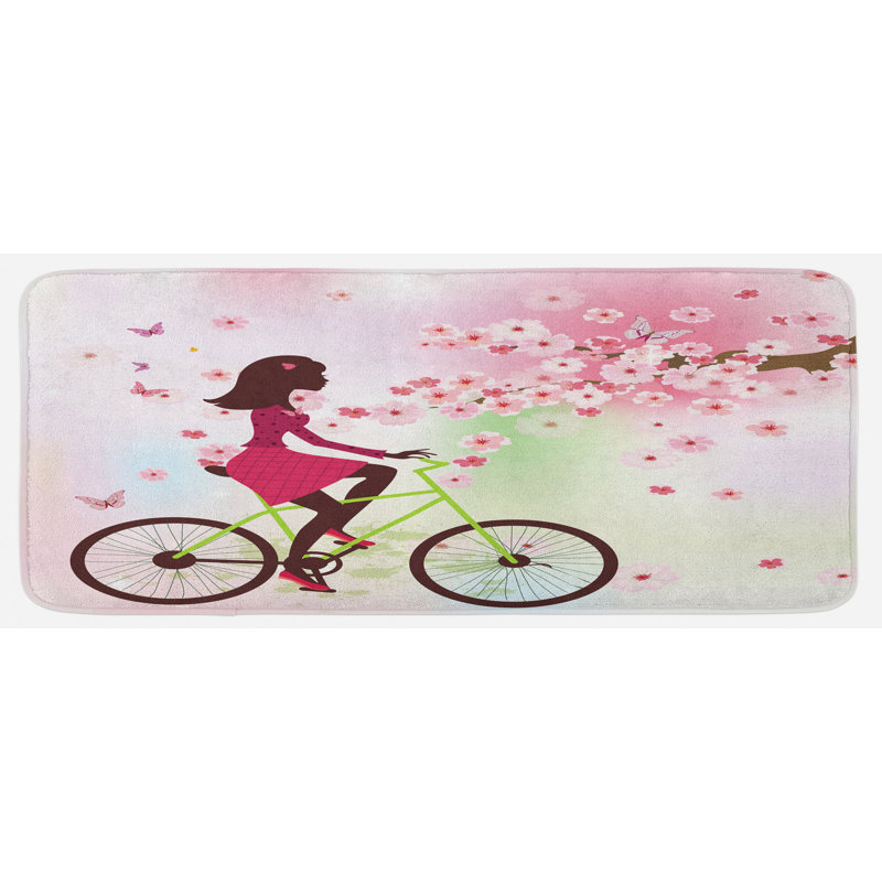 Tapis de cuisine féminin
