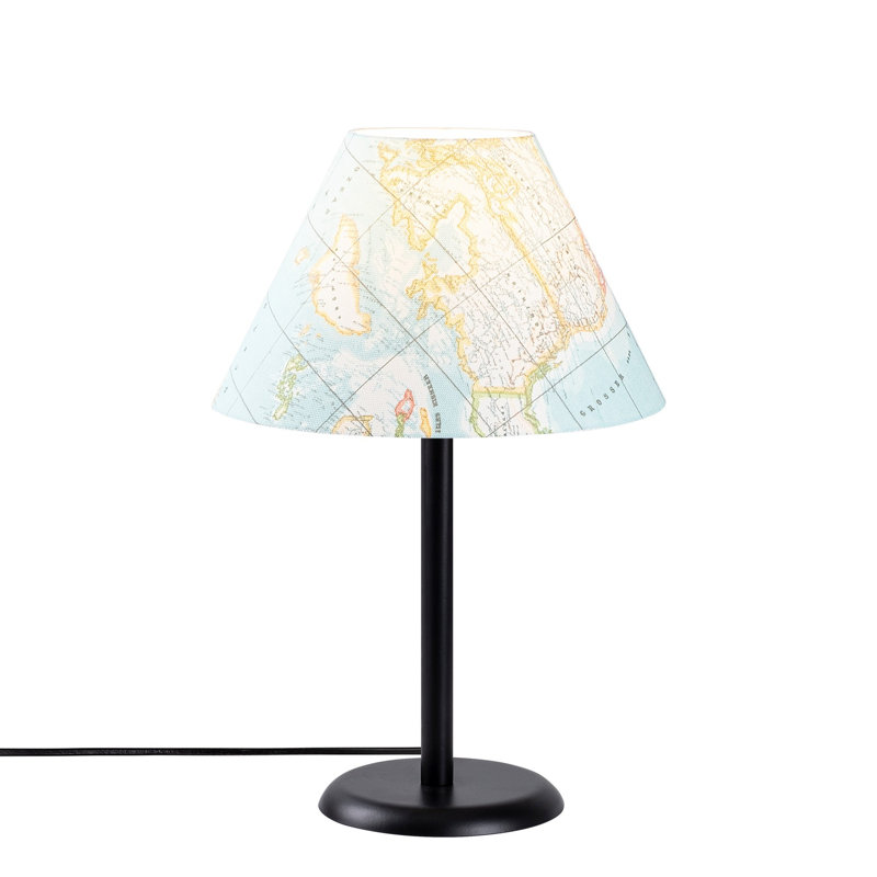 Lampe de table noire 18,11 po Jett