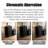 Black Solid Wood Rectangular Dressers & Chests