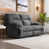 Dark Gray Polyester Blend