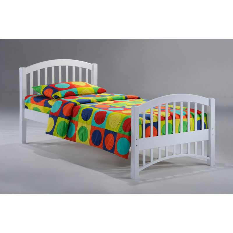 Lit plateforme double Dreniyah Jefferson, blanc