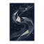 Tapis gris moelleux et moelleux à motif abstrait moderne et doux Howell-1448773922