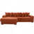 Tissu orange est en rupture de stock