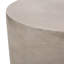 Table d'appoint d'extérieur en béton léger