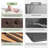 Anahli 60'' W Modern Industrial Genuine Leather Bench with Tufted Design-1041358480
