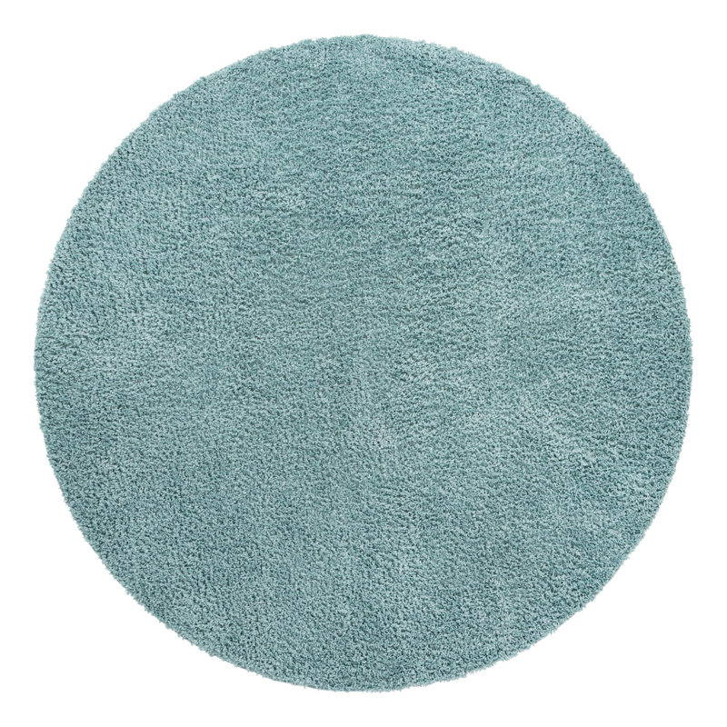 Tapis turquoise Wentworth, Rond 10pi