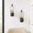 Brigett 2-Piece Oval Metal Hanging Planter Set