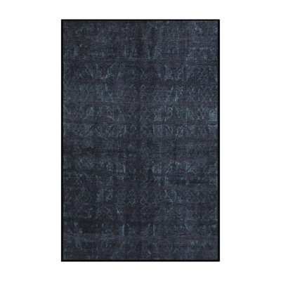 Tapis décoratif multicolore à motif abstrait
