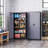 Jugoslav 32'' Wide 4 - Shelf Storage Cabinet-1875816309