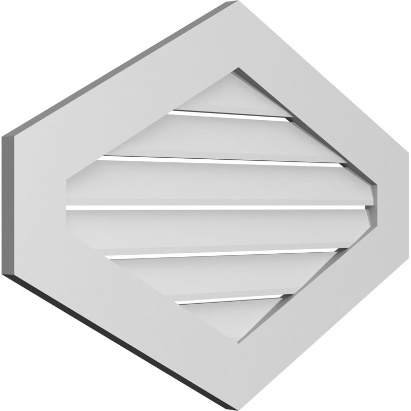 Pente verticale verticale en uréthane 6 pi, H 1 po x l 34 po x L 24 po