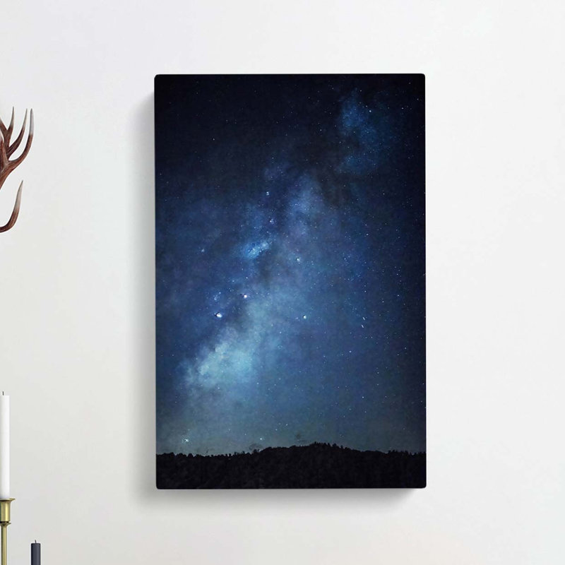 Starry Sky In Abstract - Wrapped Canvas, 76cm H x 50cm W x 3cm D