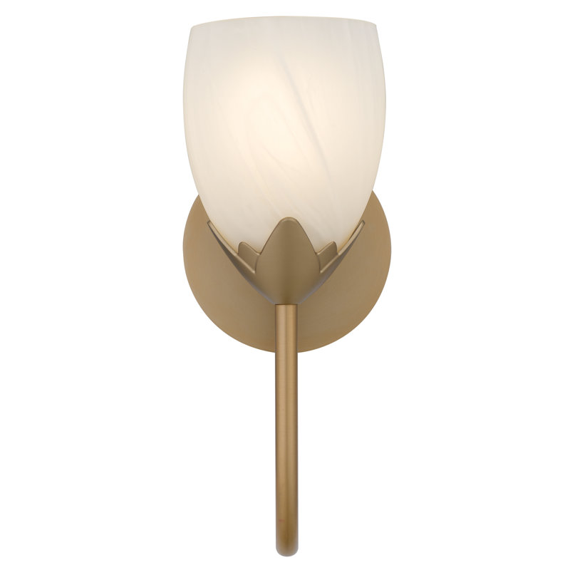Jacobs 1-Light Bronze Gold Wall Sconce