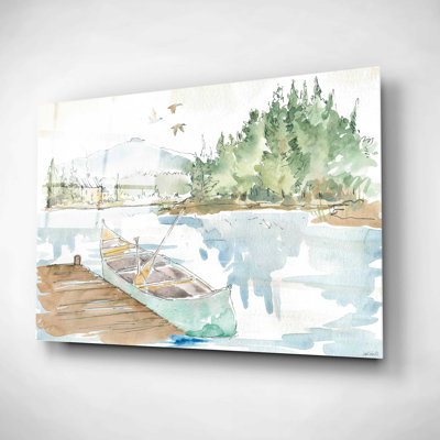 «Lakehouse I» par Ann Tavoletti - impression sans cadre